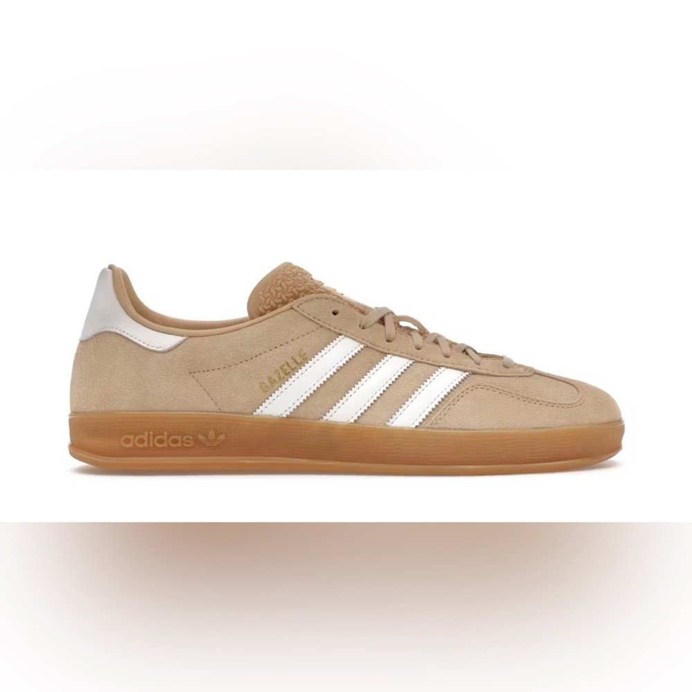 Adidas Gazelle Indoor "Magic Beige" sneakers
Woman’s Size 7.5